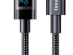 100W Type-C Cable,Fast Charging ,Data Transfer LED Display PD Charger - 2 m