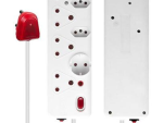 Nexon 8 Way High Surge Multiplug 0.5M