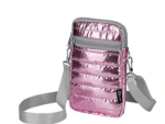 Quest Puffer Cross Body Bag Pink