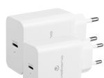 Volkano Potent series 25W P.D. / PPS Wall Charger Bundle of 2 - White