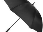 Casey Handheld Large Black Umbrella