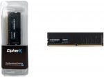 8GB CipherX Professional Series, DDR4 (3200Mhz) UDIMM CL16, Desktop Memory