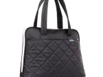 Kingsons 14.1" black shoulder laptop bag - Ladies in fashion