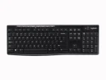 Logitech K270 - Wireless Keyboard - Black - USB Receiver