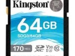 Kingston Canvas Go Plus 64GB SDXC 170R C10 UHS-I U3 V30 Card