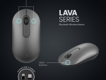 VolkanoX Lava Bluetooth Wireless Mouse - Gunmetal