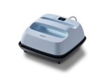 Cricut EasyPress 3 9X9 (Zen Blue); 22.5×22.5cm size ideal for basic T-shirts; tote bags; pillows; aprons; and more