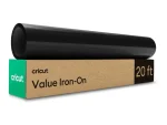Cricut Value Iron-On Vinyl 30.5cmx6.1m 1-sheet Black