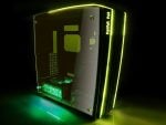 In-Win ca02 H-Frame 2.0 Black & Green E-ATX Open Frame Chassis