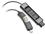 Poly DA85 USB to QD Black Adapter
