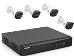 Annke 4CH 3K(5MP) Lite H.265+ Hybrid DVR + 4x Annke 2MP 1080P + Cables