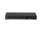 Dahua Gigabit Switch 10 Port: 8xPoE 2SFP 2UP C/Managed
