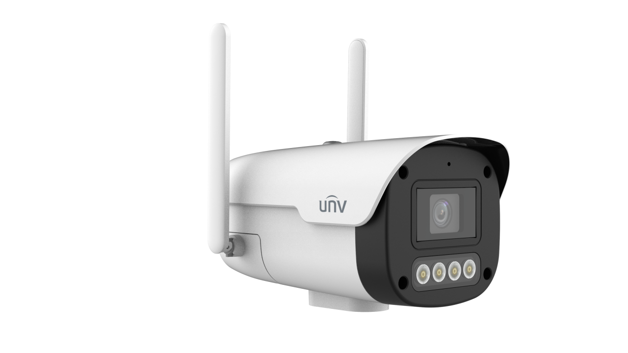 Uniview 2MP ColorHunter 4G Fixed Dual-light Bullet Network Camera - Su