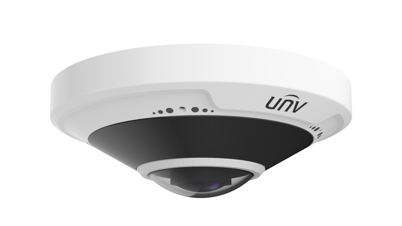 Uniview 5MP Fixed IR Fisheye Network Camera - Surveillance