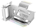 Antec SHIFT ARGB Vertical GPU Bracket with PCIe 4.0 Riser Cable ? Whit