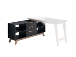 Everfurn Premium Lunar Office- Black  Storage(Box 2 of 2)
