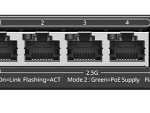 Reyee 5 Port 2.5Gbps with 4 PoE 70W 1SFP+ Smart Managed Switch | RG-ES