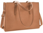 Kingsons Echo Ladies 15.6" Laptop Tote Bag Beige