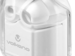 Volkano Crystalline Series TWS Earphone - White Hardbox