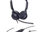 Yealink UH42 Dual USB Headset, USB-C with USB-C/A Adapter, MS Teams Ce
