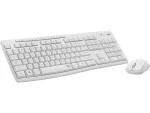 Logitech MK295 Silent Wireless Keyboard and Mouse Combo - White