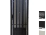 RCT 25U CP server/networking cabinet 4x uprights 4x feet's incl Glands + Screws; 600 X 600 Perforated Door; Black