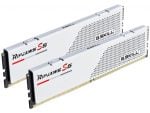 G.Skill F5-6000J3238F16GX2-RS5W Ripjaws S5 32GB (2x16GB) DDR5-6000MHz CL32 1.35V White Desktop Memory