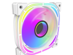 DarkFlash INF 24 Pro 120mm 1200 RPM White ARGB PWM Case Fan