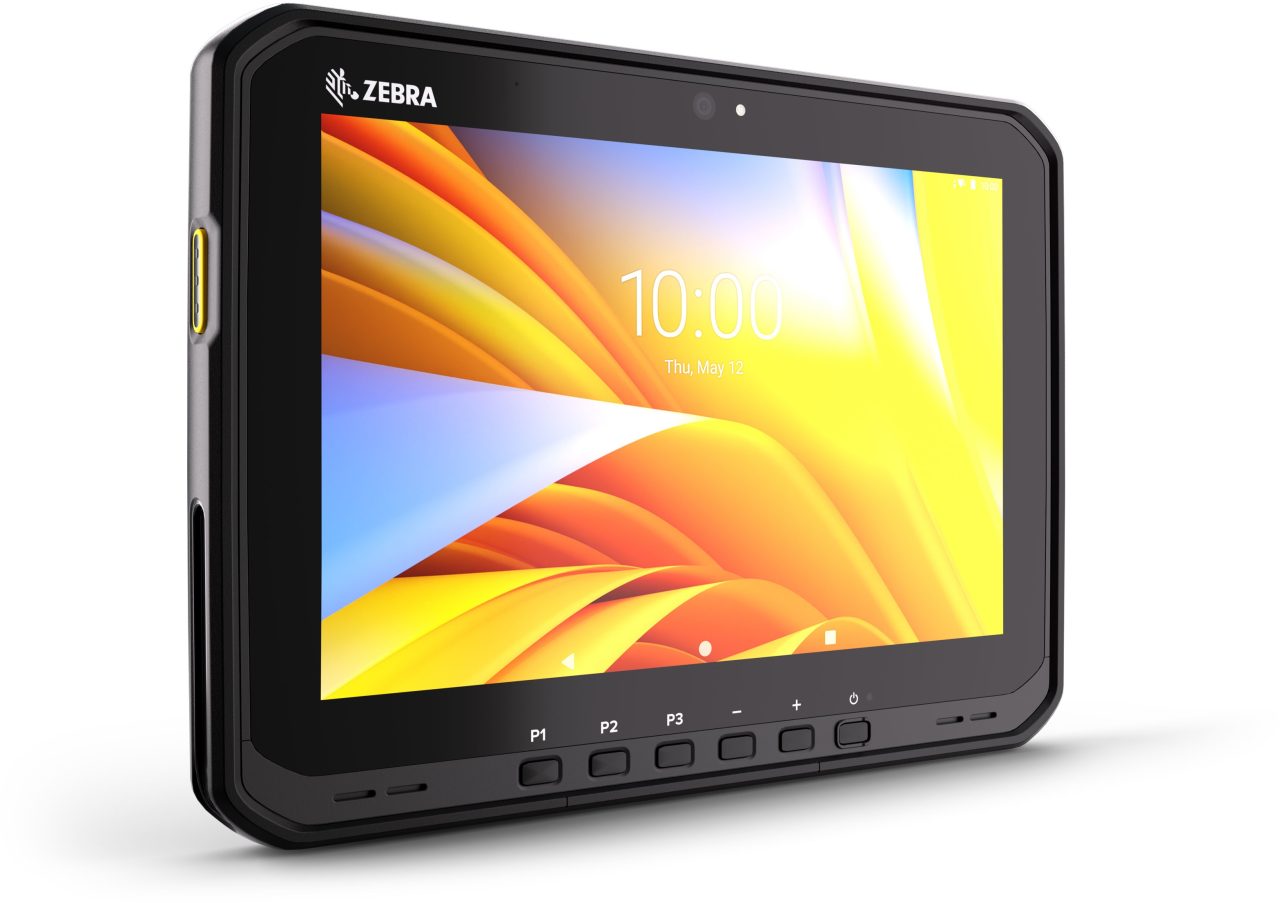 Zebra ET65; Standard Touch Screen; 1 physical SIM and 1 eSIM; 8/128 GB