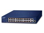 Planet - FGSD-2621P - 24-Port 10/100TX 802.3at PoE + 2-Port 10/100/100