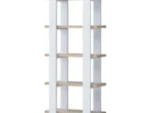 Everfurn Sidra Bookshelf - Ivory Oak