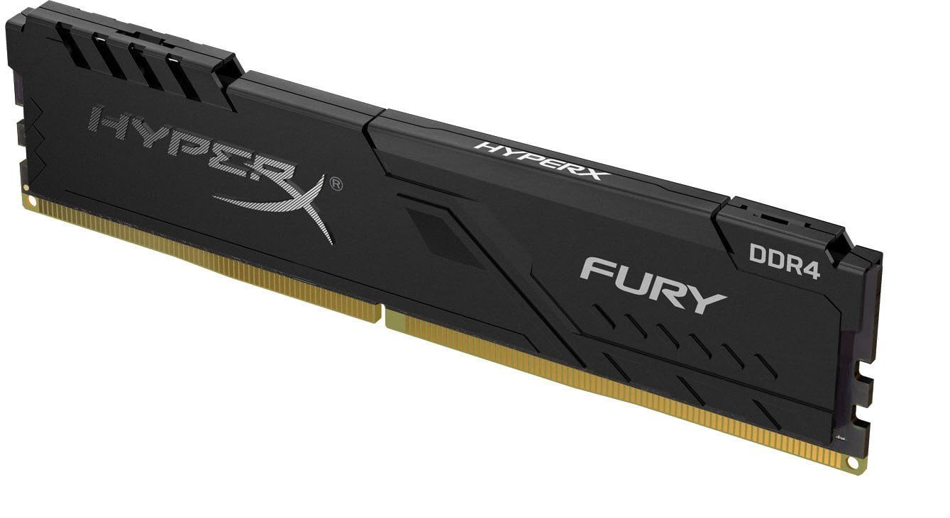 HyperX Fury Black - 16GB Module - DDR4 3200MT/s XMP CL16 DIMM Memory
