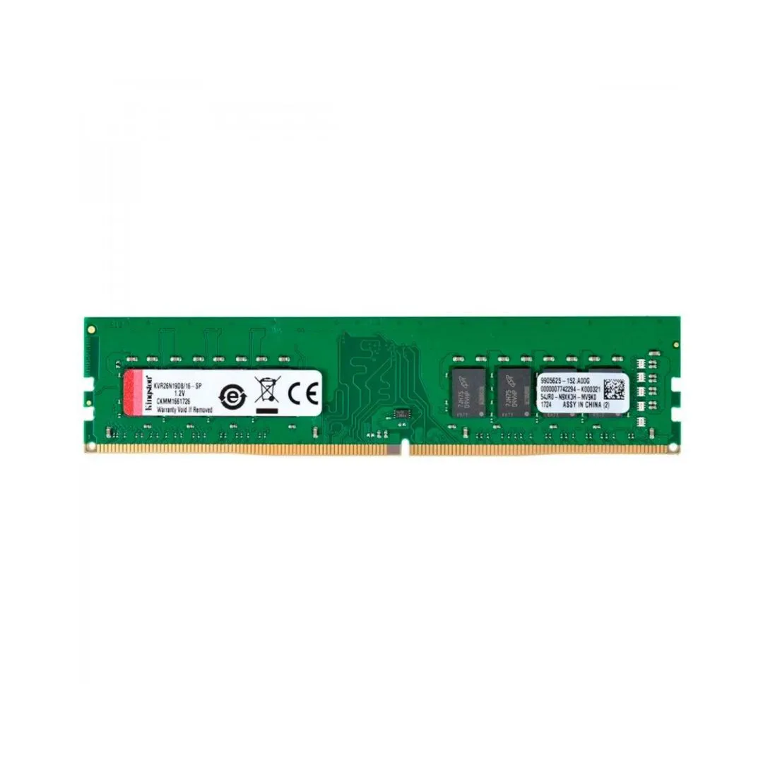 Kingston 16GB DDR4 3200MT/s Non-ECC Unbuffered DIMM DDR4 Desktop Memory