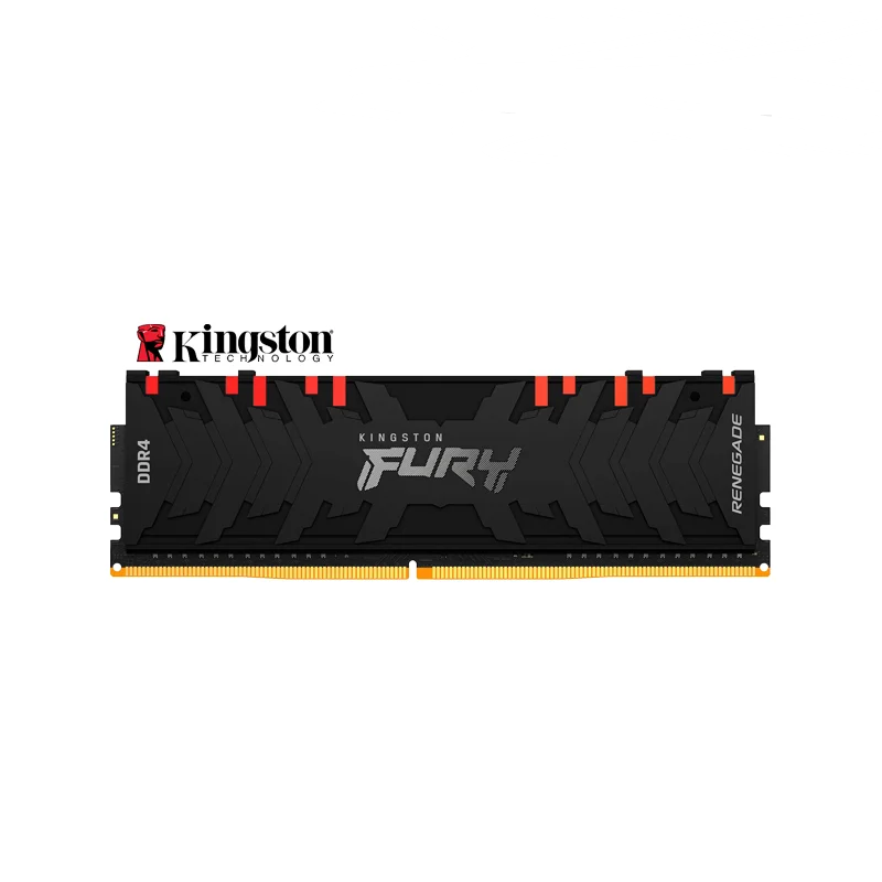 Kingston 16GB (1x16GB) DDR4 3600MT/s CL16 FURY Renegade Black RGB XMP Non-ECC Unbuffered DIMM Memory