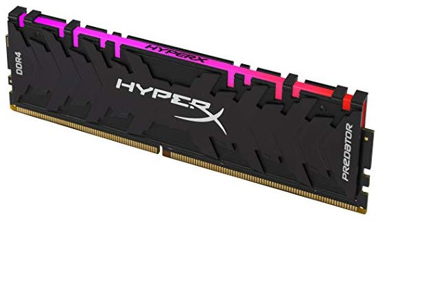 HyperX Predator Memory RGB - 16GB Module - DDR4 3200MT/s CL16 DIMM