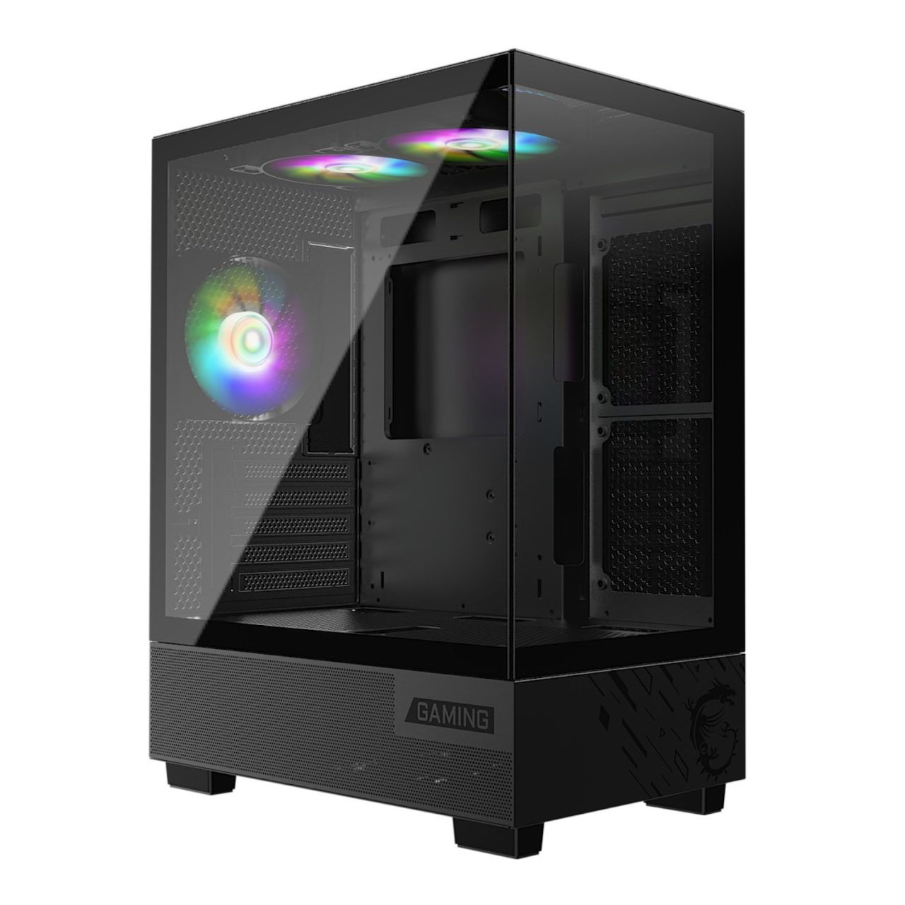 MSI PAG Pano M110A Micro-ATX Gaming Chassis - Black