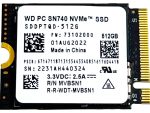 Western Digital SN740, 512GB, M.2 2230, NVMe, PCIe 4x4 SSD