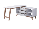Everfurn Lunar Office Desk - 2 Boxes