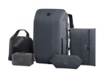 Kingsons Kincase Tripper 5 Pc Travel Set Grey