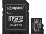 KINGSTON CANVAS SELECT PLUS MICROSD MEMORY CARD 64GB