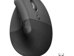 Logitech Lift Vertical Ergonomic Mouse - Graphite / Black