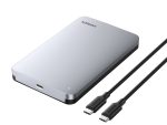 UGreen CM300 2.5 inch USB Type-C Hard Drive Enclosure - Silver