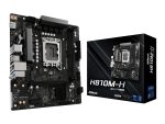 ASRock H810M-H Intel LGA1851 Micro ATX Motherboard - Black