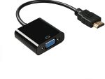 HDMI to VGA Adaptor (M to F) - Black