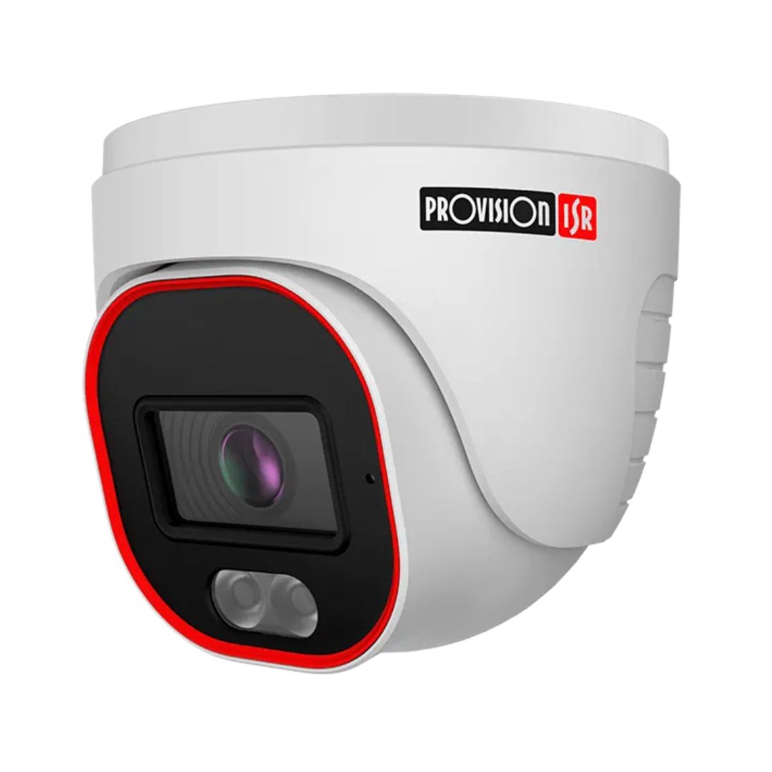 Provision Dome 2.8mm 4Mp 20m IR 1LED Array Network Camera
