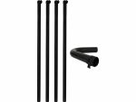 Janitorial High Rise Vacuum Carbon Fibre Poles 1.5m