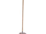 Janitorial Mega Mop Metal Socket 25mm Pine Handle 400g
