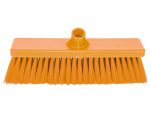 Janitorial Hygiene Broom Head - Hard yellow 300mm