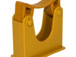 Janitorial Wall Rail Bracket Yellow
