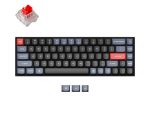 Keychron K6 Pro 65% Red G Pro Switches RGB Wireless Keyboard - Black